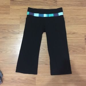 Lululemon Reversible Groove Cropped Yoga Pants